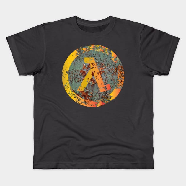 HalflIfe Lambda Kids T-Shirt by GuilleGlad